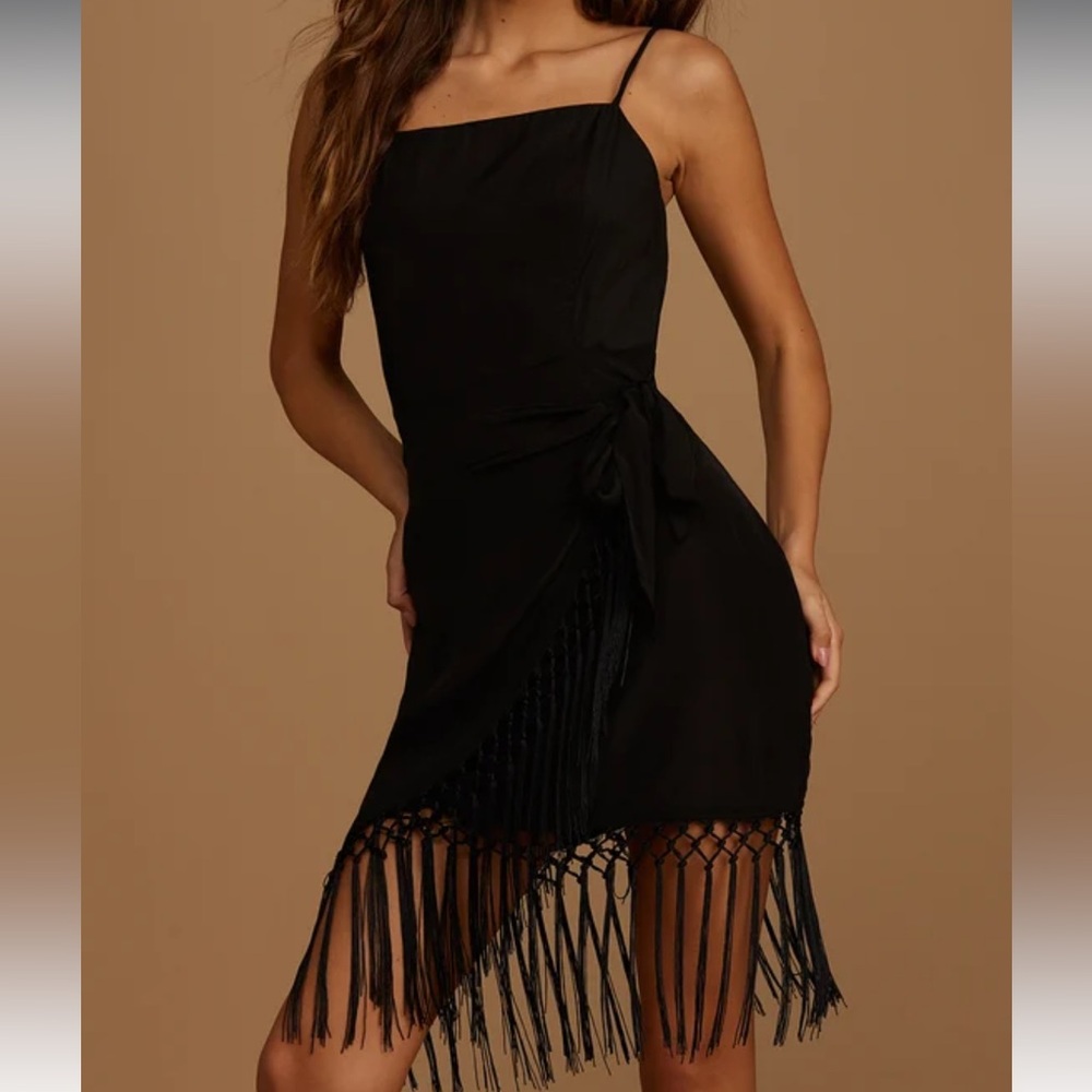 Lulus Fringe Dress